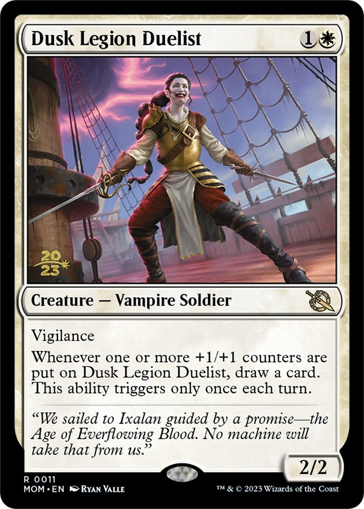 Image for Dusk Legion Duelist (11) [Prerelease Cards] - Magic: The Gathering