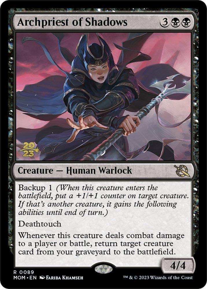 Image for Archpriest of Shadows (89) [Prerelease Cards] - Magic: The Gathering