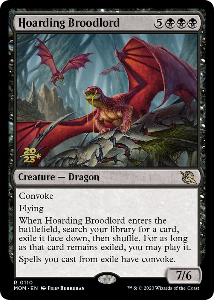Image for Hoarding Broodlord (110) [Prerelease Cards] - Magic: The Gathering