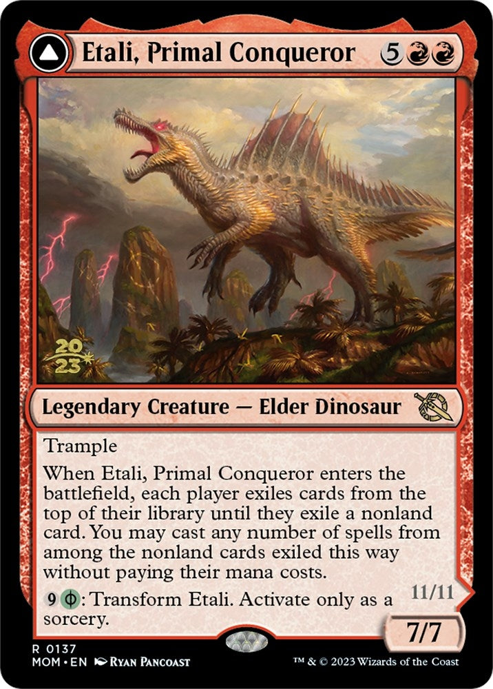 Image for Etali, Primal Conqueror (137) [Prerelease Cards] - Magic: The Gathering