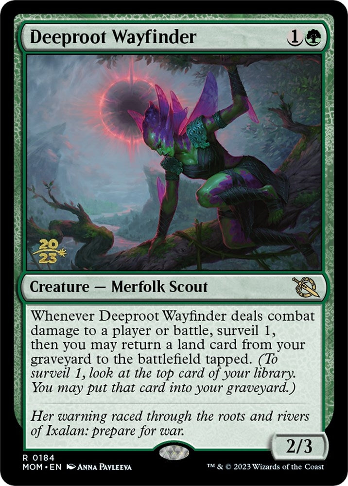Image for Deeproot Wayfinder (184) [Prerelease Cards] - Magic: The Gathering