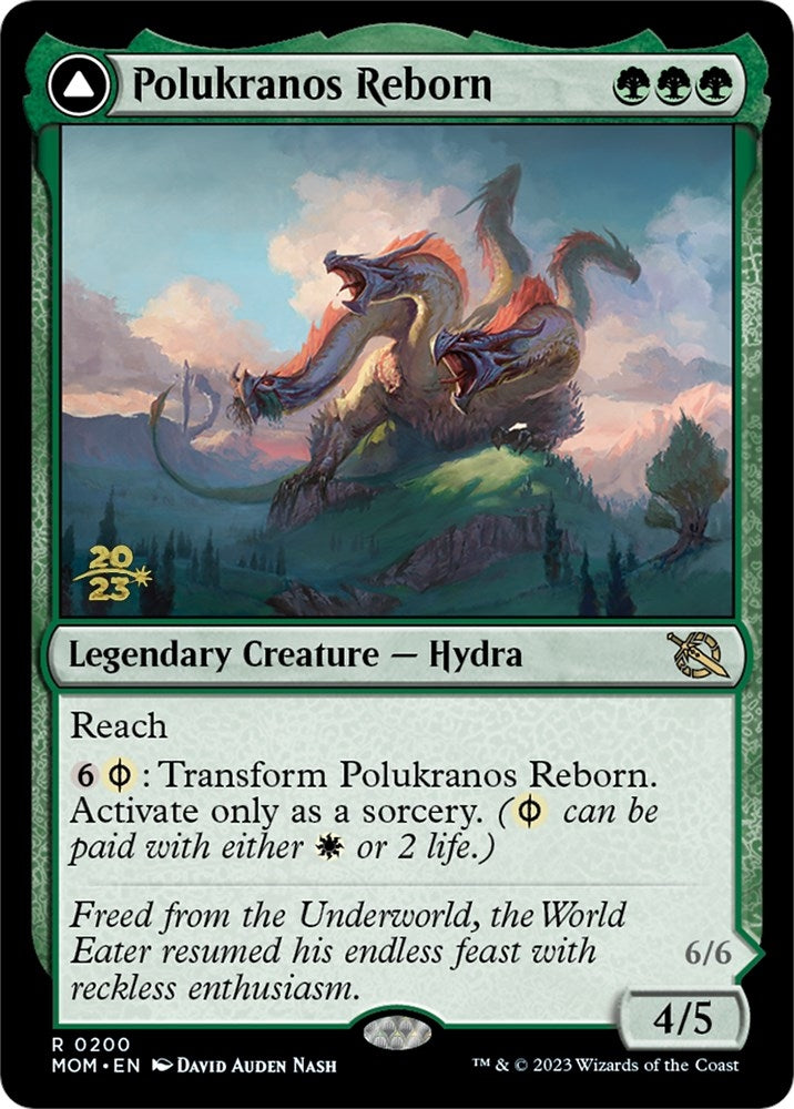 Image for Polukranos Reborn (200) [Prerelease Cards] - Magic: The Gathering