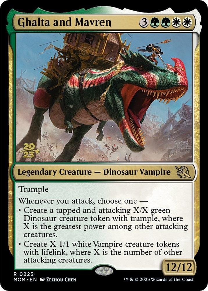Image for Ghalta and Mavren (225) [Prerelease Cards] - Magic: The Gathering