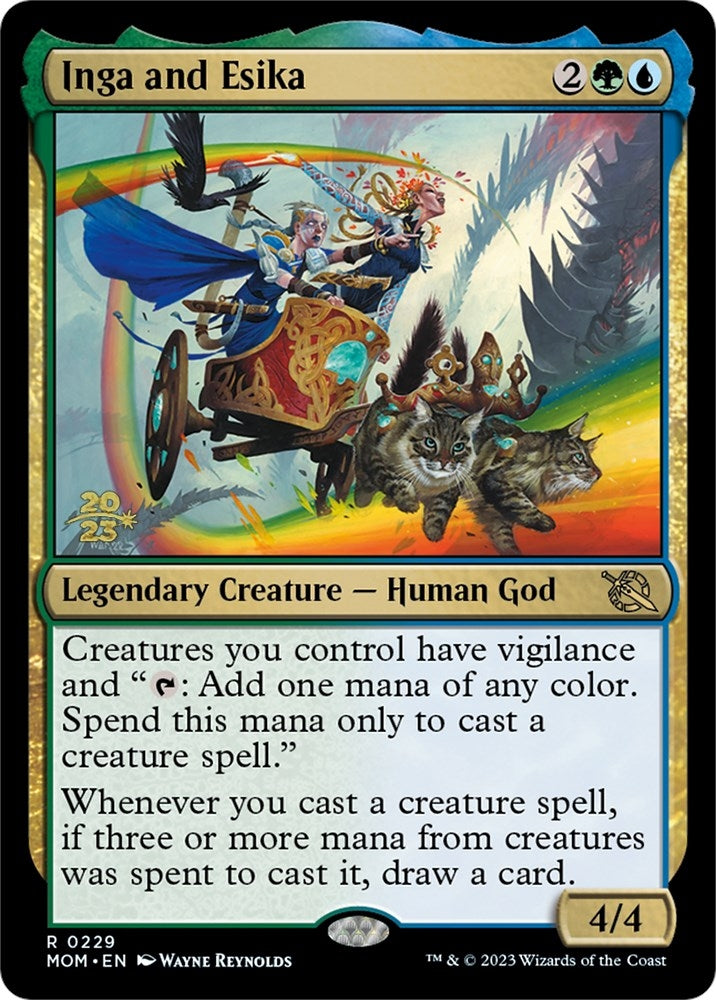 Image for Inga and Esika (229) [Prerelease Cards] - Magic: The Gathering