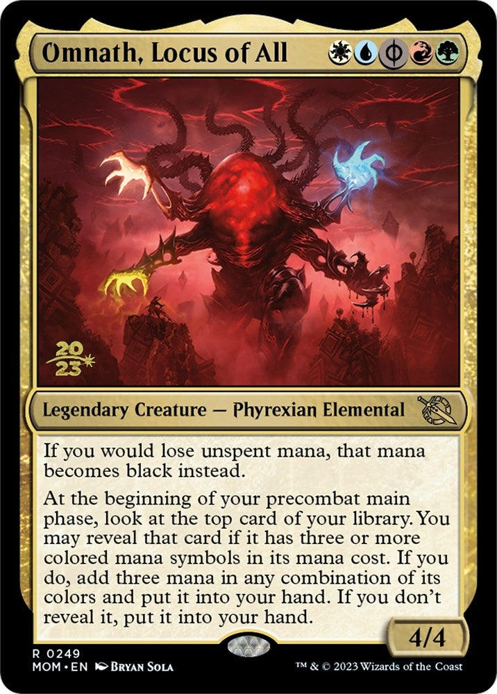 Image for Omnath, Locus of All (249) [Prerelease Cards] - Magic: The Gathering