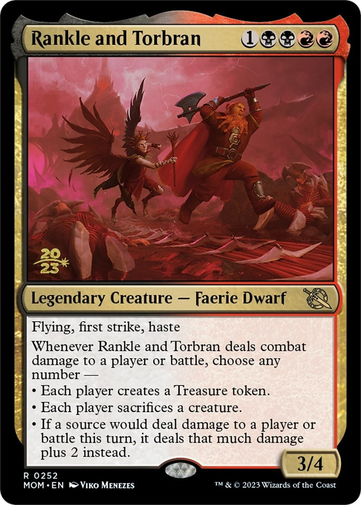 Image for Rankle and Torbran (252) [Prerelease Cards] - Magic: The Gathering