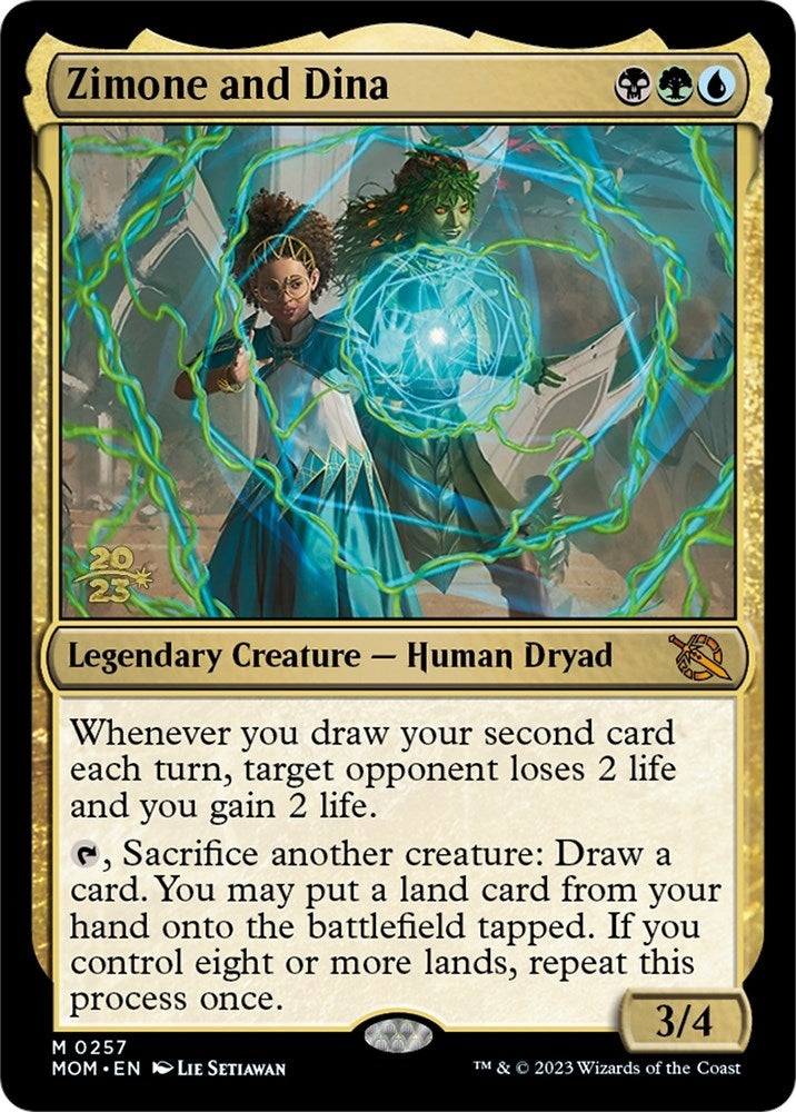 Image for Zimone and Dina (257) [Prerelease Cards] - Magic: The Gathering
