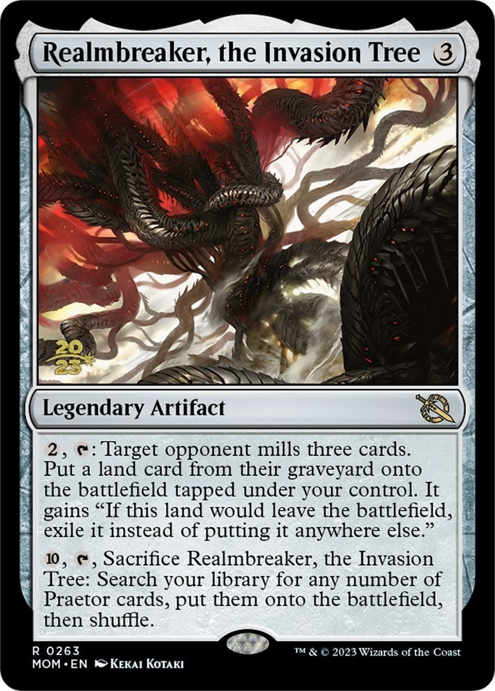 Image for Realmbreaker, the Invasion Tree (263) [Prerelease Cards] - Magic: The Gathering