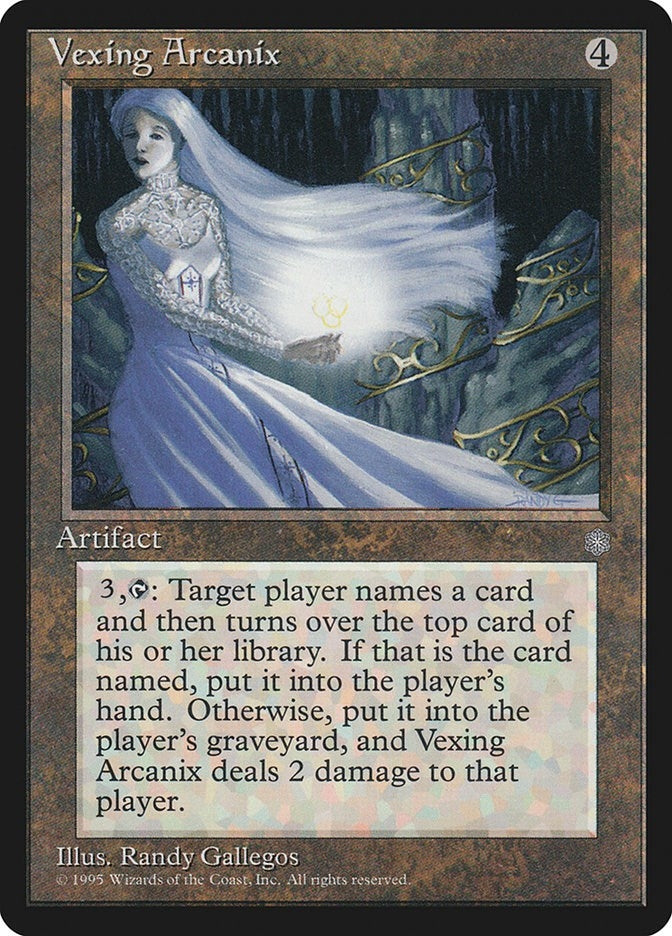 Image for Vexing Arcanix [Ice Age] - Magic: The Gathering