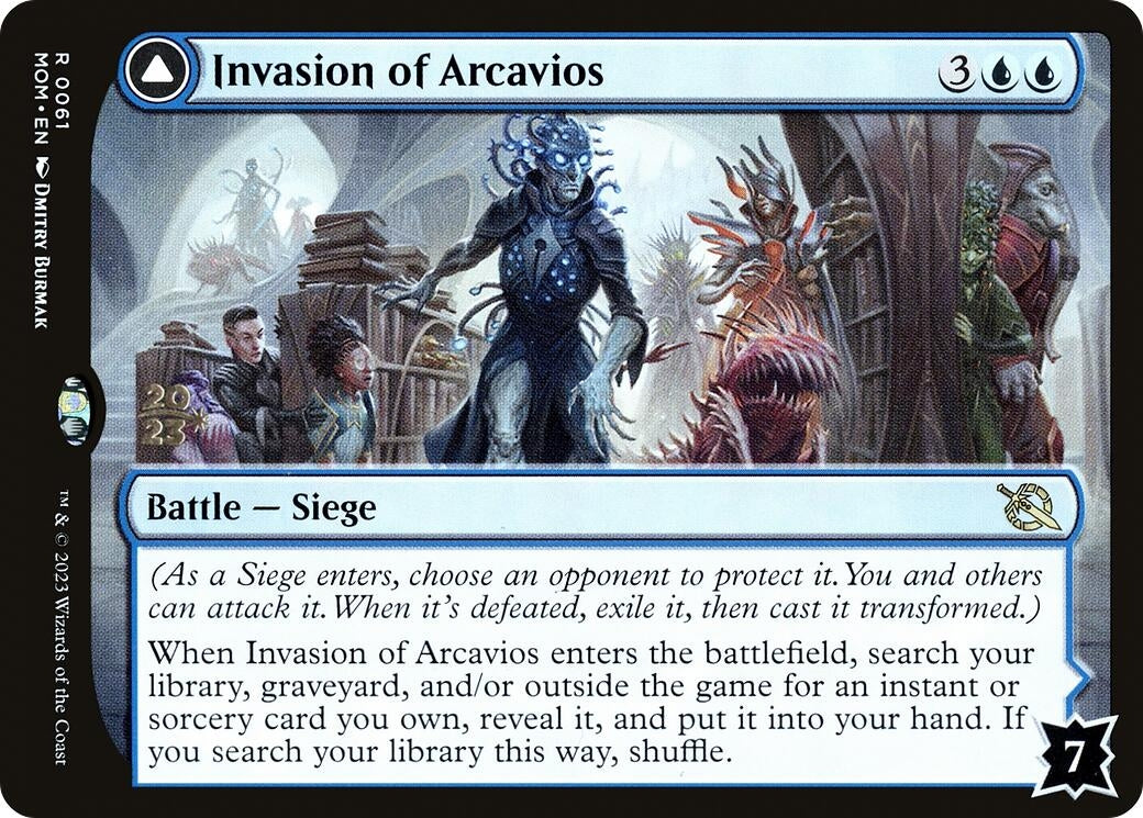 Image for Invasion of Arcavios (61) [Prerelease Cards] - Magic: The Gathering