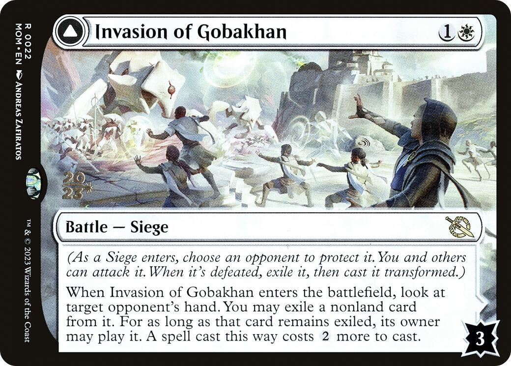 Image for Invasion of Gobakhan (22) [Prerelease Cards] - Magic: The Gathering