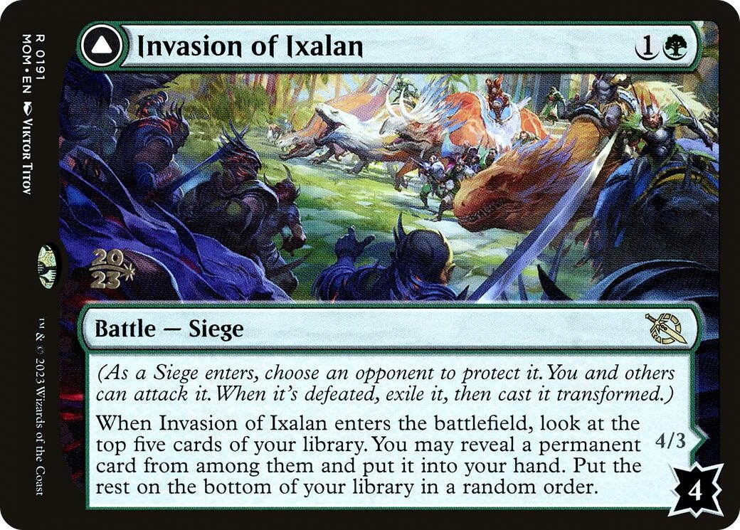 Image for Invasion of Ixalan (191) [Prerelease Cards] - Magic: The Gathering