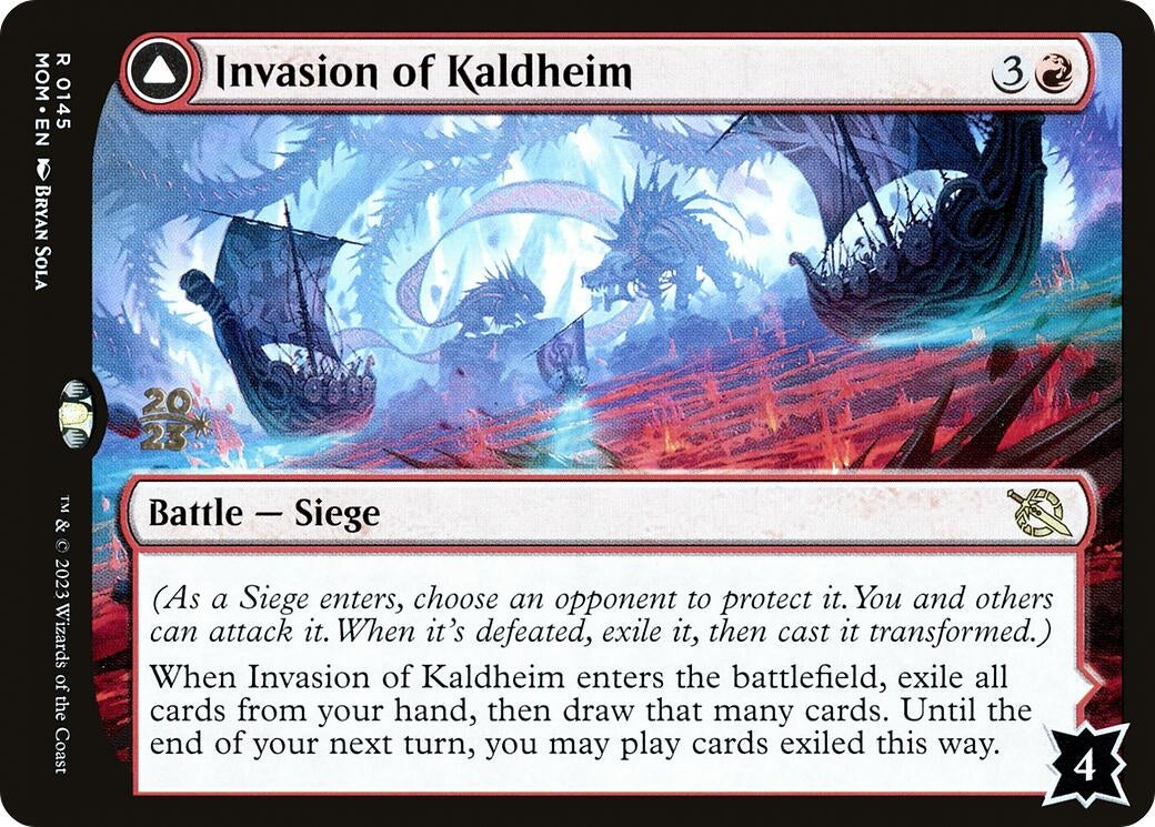 Image for Invasion of Kaldheim (145) [Prerelease Cards] - Magic: The Gathering