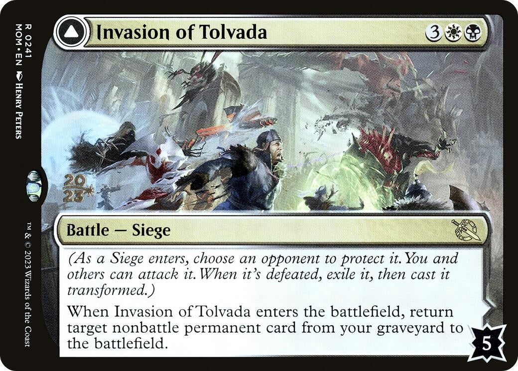 Image for Invasion of Tolvada (241) [Prerelease Cards] - Magic: The Gathering