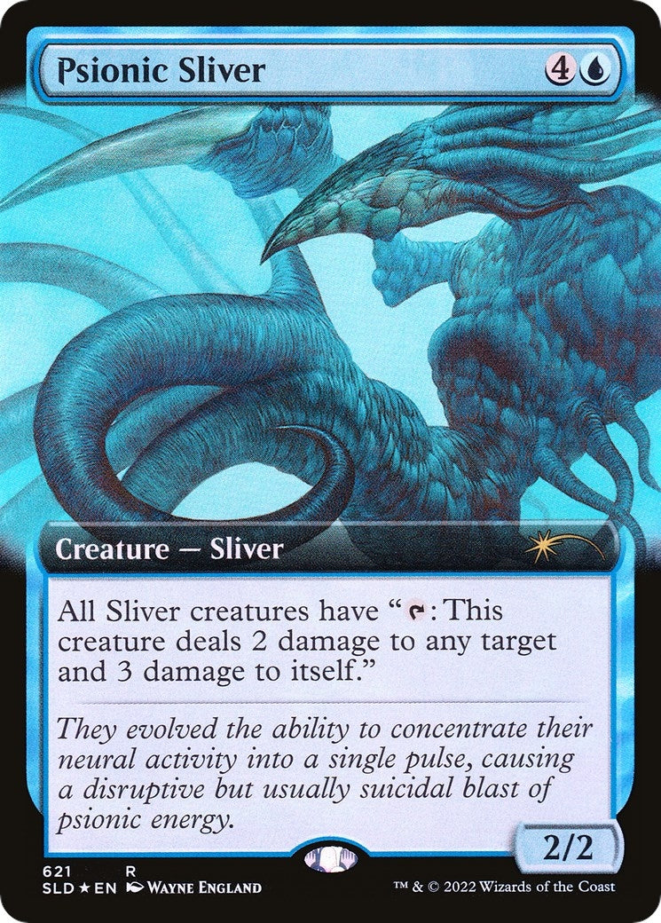 Image for Psionic Sliver (Extended Art) (621) [Secret Lair Drop Series] - Magic: The Gathering