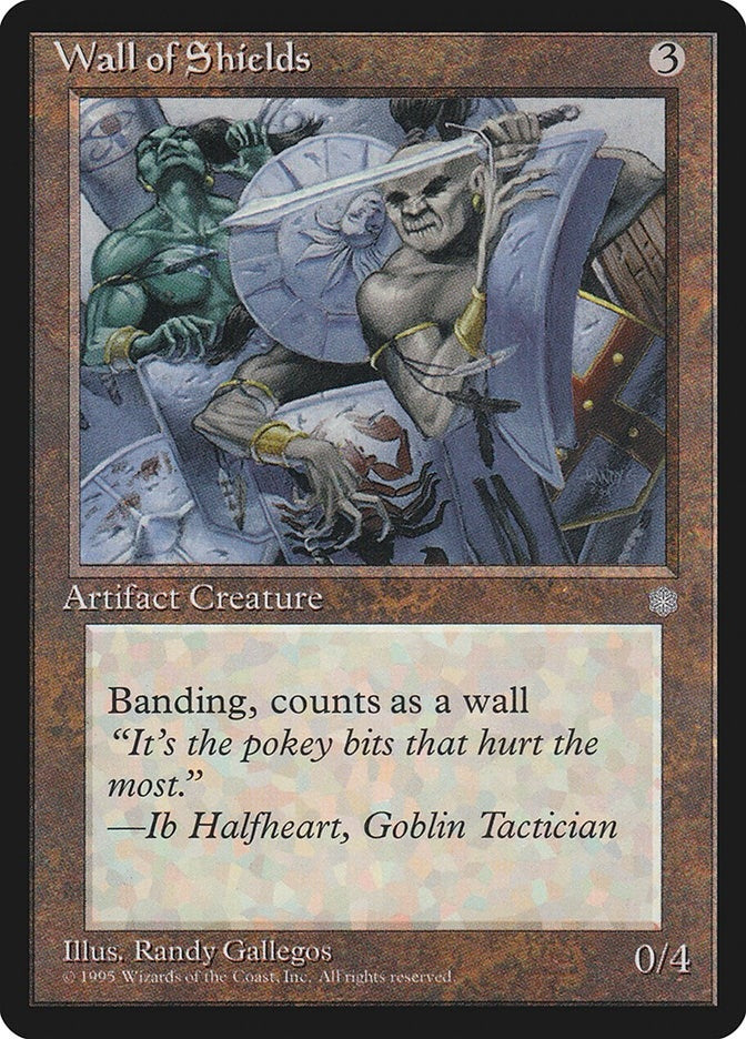 Image for Wall of Shields [Ice Age] - Magic: The Gathering