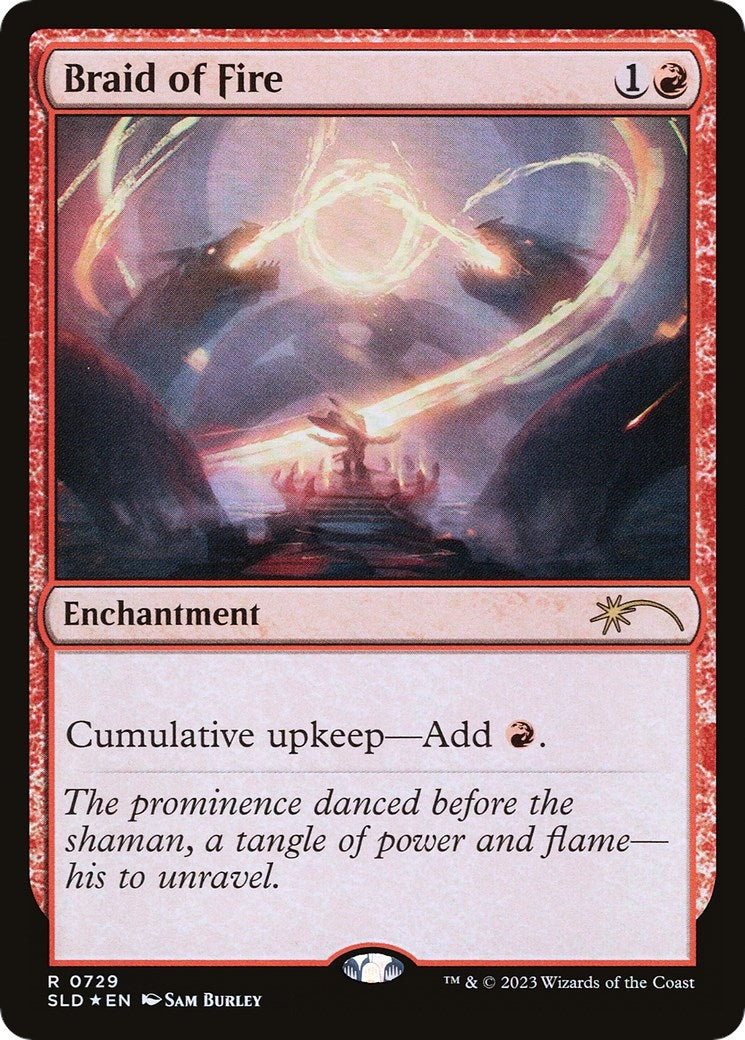 Image for Braid of Fire (729) (0729) [Secret Lair Drop Series] - Magic: The Gathering