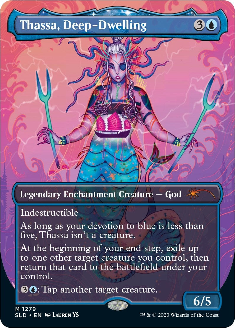 Image for Thassa, Deep-Dwelling (1279) [Secret Lair Drop Series] - Magic: The Gathering