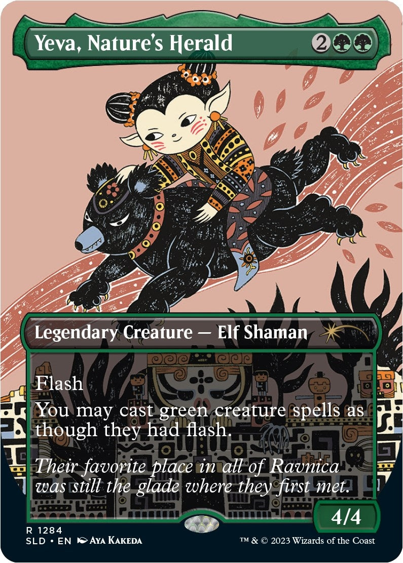 Image for Yeva, Nature's Herald (1284) [Secret Lair Drop Series] - Magic: The Gathering