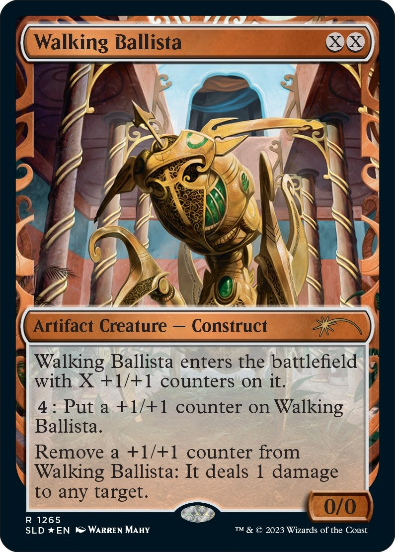 Image for Walking Ballista (1265) (Halo Foil) (1265) [Secret Lair Drop Series] - Magic: The Gathering