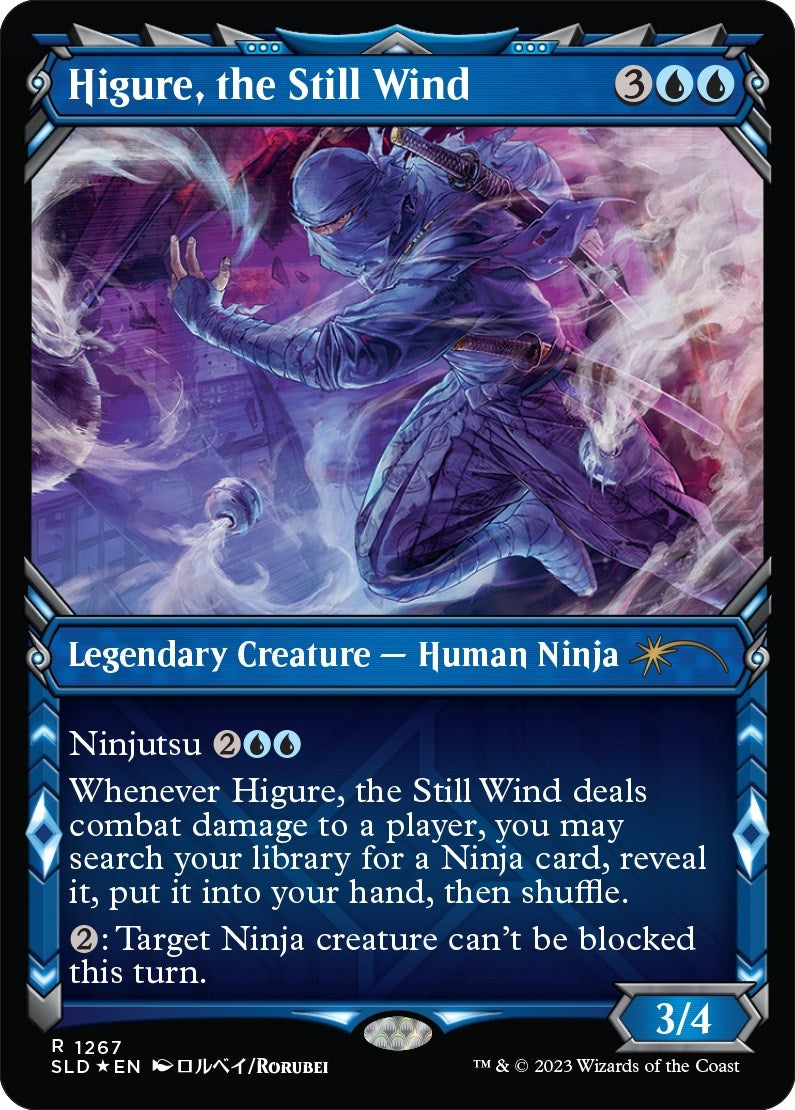 Image for Higure, the Still Wind (Halo Foil) (1267) [Secret Lair Drop Series] - Magic: The Gathering