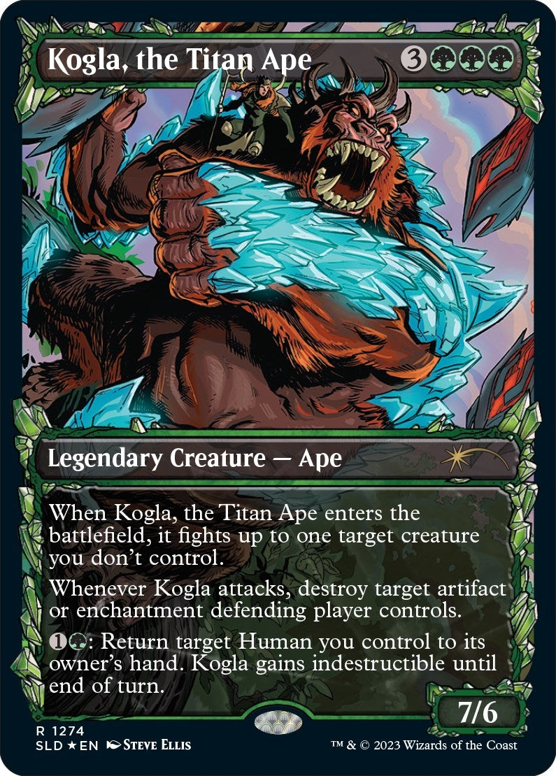Image for Kogla, the Titan Ape (Halo Foil) (1274) [Secret Lair Drop Series] - Magic: The Gathering