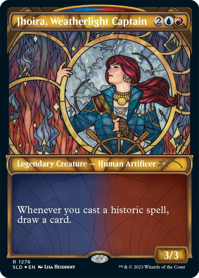 Image for Jhoira, Weatherlight Captain (Halo Foil) (1276) [Secret Lair Drop Series] - Magic: The Gathering