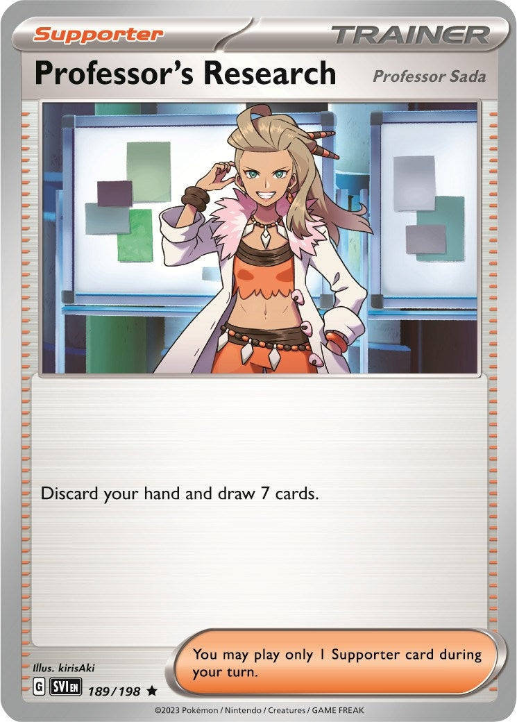 Image for Professor's Research (189/198) [Deck Exclusives] - Pokemon