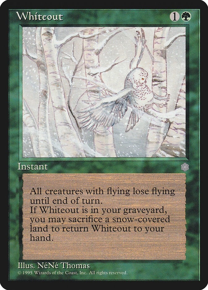 Image for Whiteout [Ice Age] - Magic: The Gathering