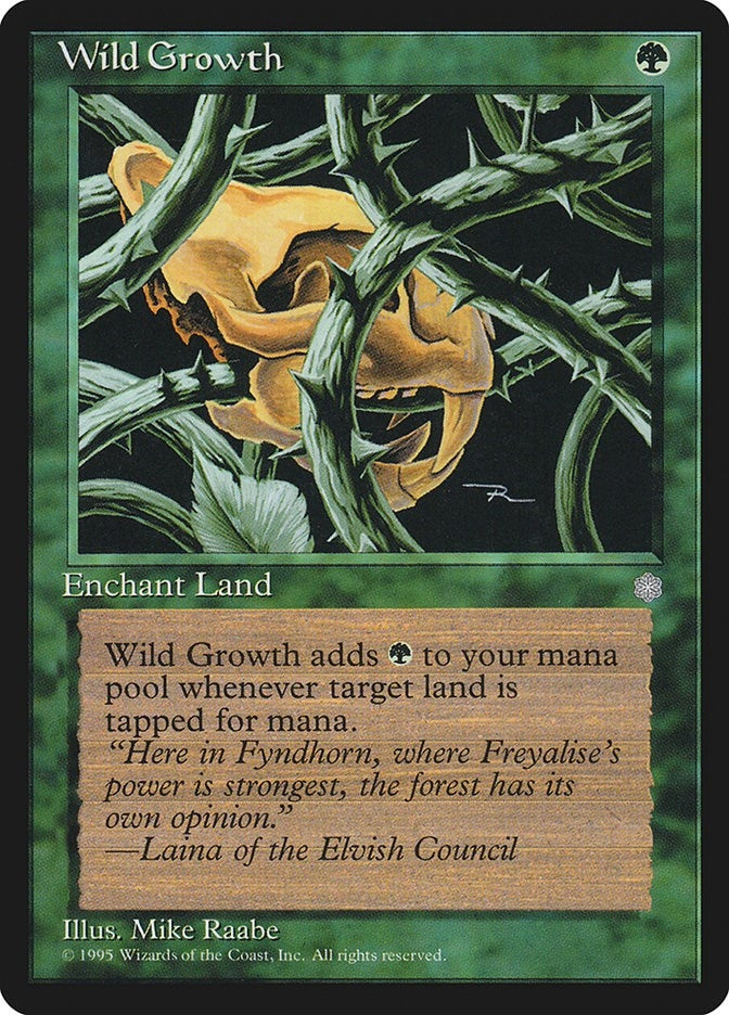 Image for Wild Growth [Ice Age] - Magic: The Gathering