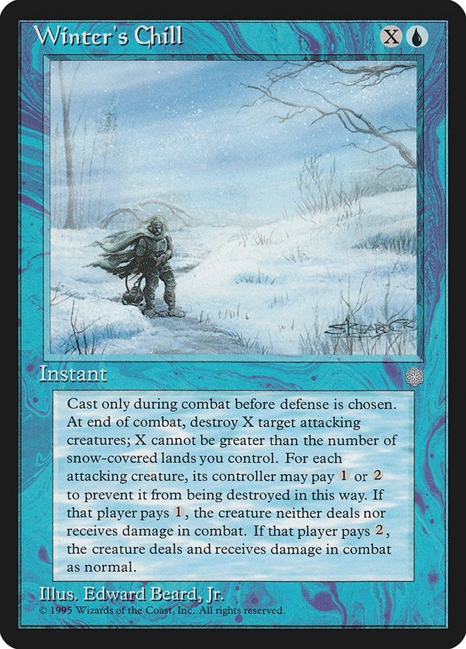 Image for Winter's Chill [Ice Age] - Magic: The Gathering