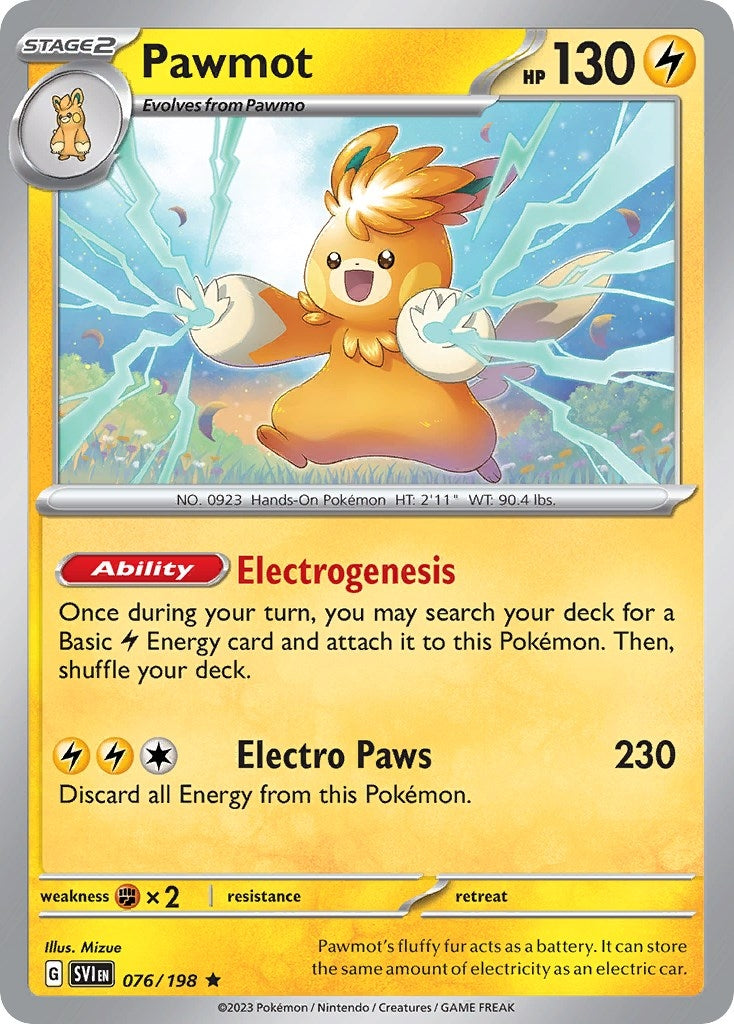 Image for Pawmot (076/198) [Deck Exclusives] - Pokemon