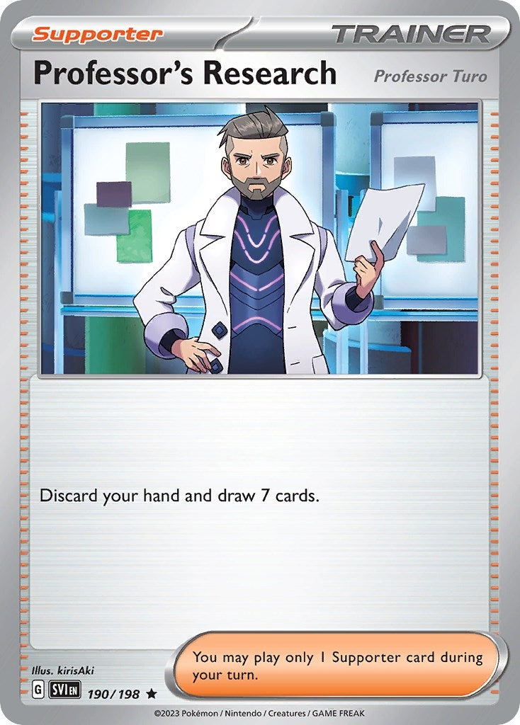 Image for Professor's Research (190/198) [Deck Exclusives] - Pokemon
