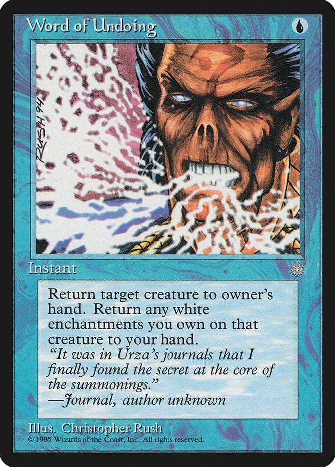 Image for Word of Undoing [Ice Age] - Magic: The Gathering