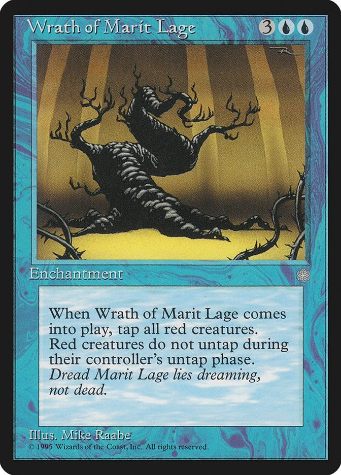 Image for Wrath of Marit Lage [Ice Age] - Magic: The Gathering