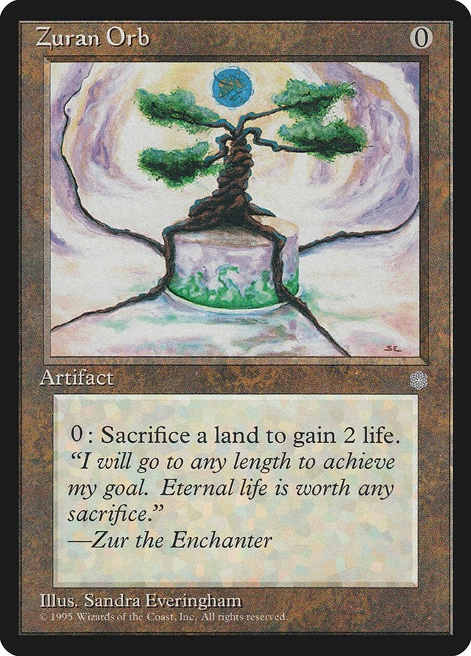 Image for Zuran Orb [Ice Age] - Magic: The Gathering