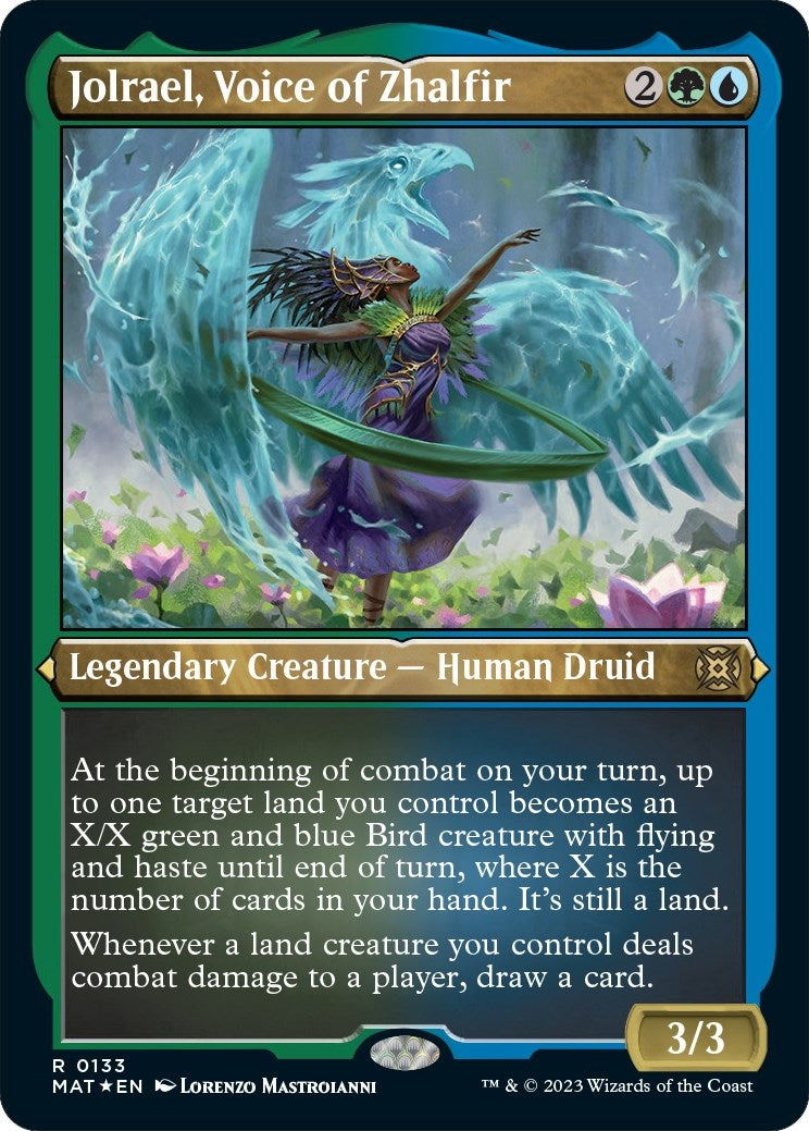 Image for Jolrael, Voice of Zhalfir (Foil Etched) (133) [March of the Machine: The Aftermath] - Magic: The Gathering