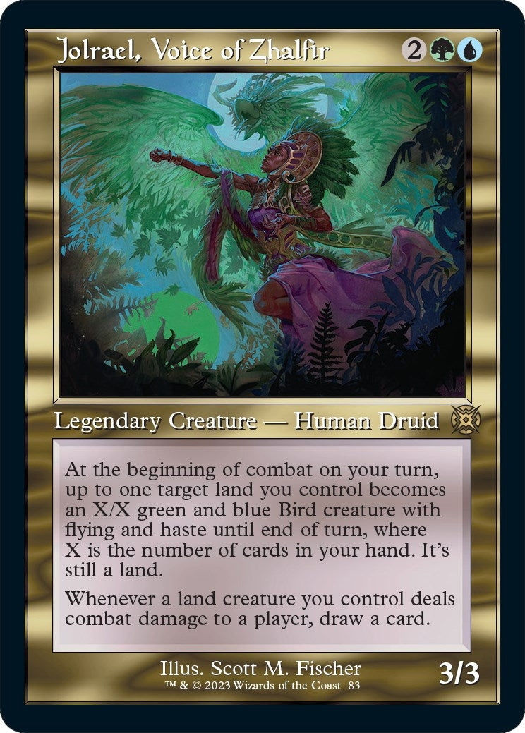 Image for Jolrael, Voice of Zhalfir (Retro Frame) (83) [March of the Machine: The Aftermath] - Magic: The Gathering