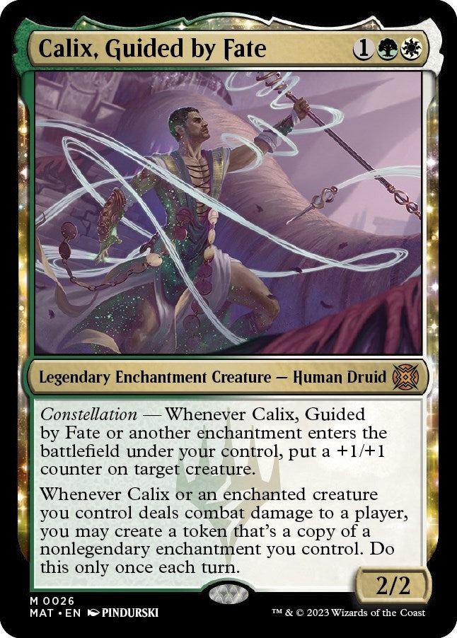 Image for Calix, Guided by Fate (26) [March of the Machine: The Aftermath] - Magic: The Gathering