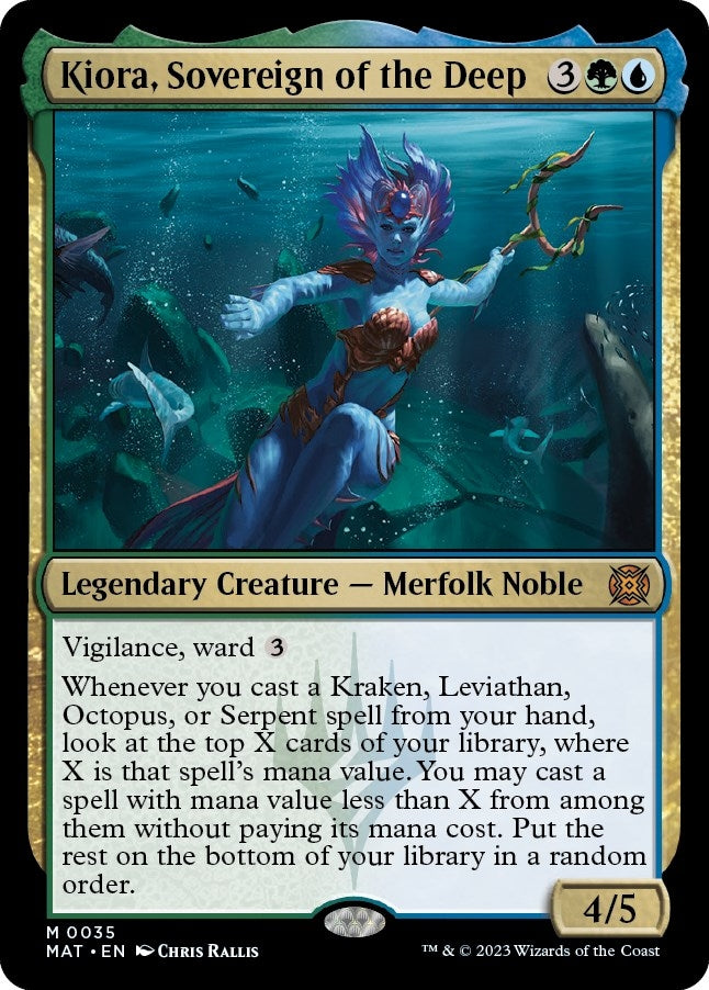 Image for Kiora, Sovereign of the Deep (35) [March of the Machine: The Aftermath] - Magic: The Gathering