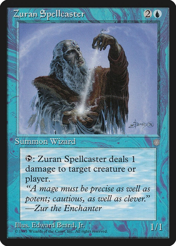 Image for Zuran Spellcaster [Ice Age] - Magic: The Gathering