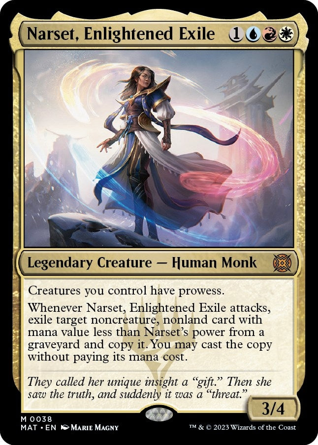 Image for Narset, Enlightened Exile (38) [March of the Machine: The Aftermath] - Magic: The Gathering