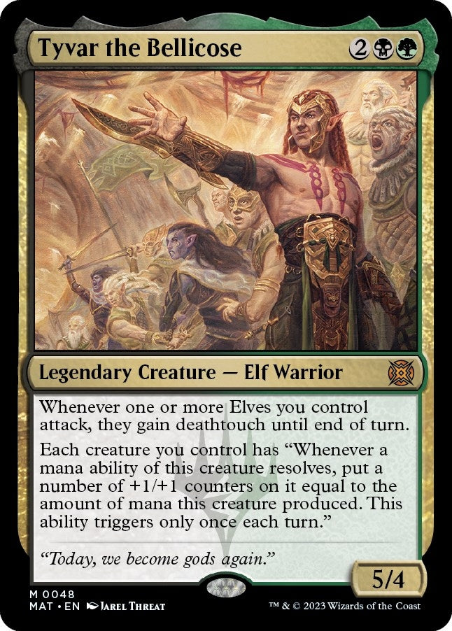 Image for Tyvar the Bellicose (48) [March of the Machine: The Aftermath] - Magic: The Gathering