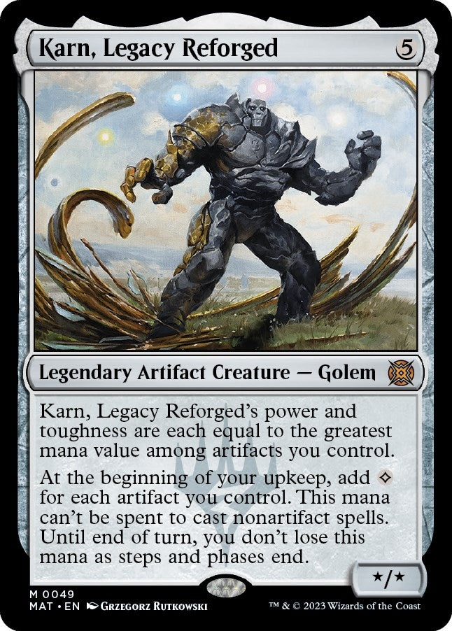 Image for Karn, Legacy Reforged (49) [March of the Machine: The Aftermath] - Magic: The Gathering
