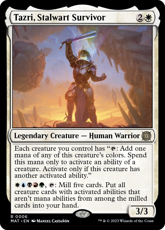 Image for Tazri, Stalwart Survivor (6) [March of the Machine: The Aftermath] - Magic: The Gathering