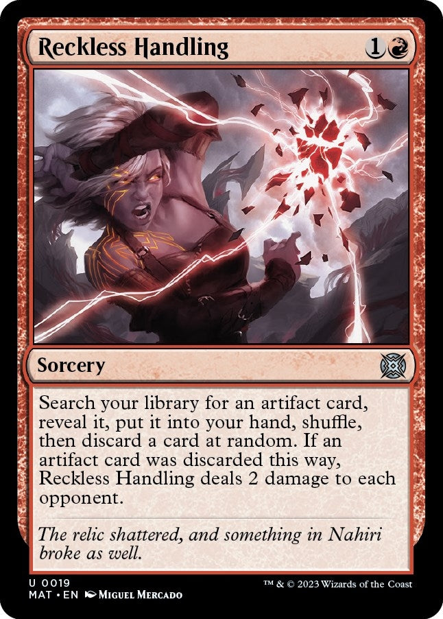 Image for Reckless Handling (19) [March of the Machine: The Aftermath] - Magic: The Gathering