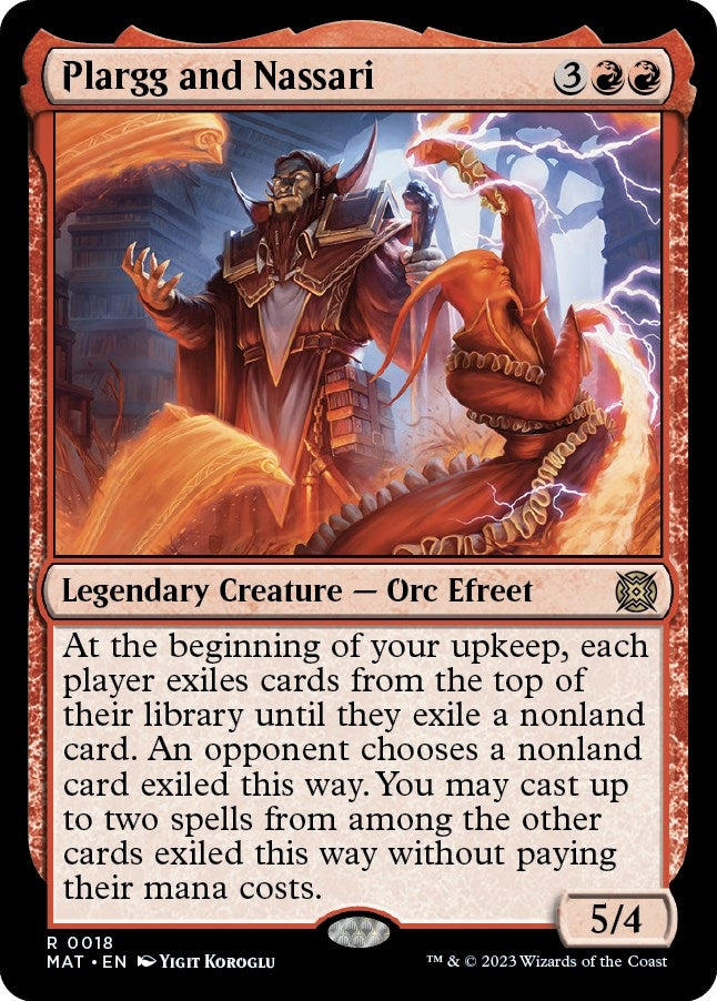 Image for Plargg and Nassari (18) [March of the Machine: The Aftermath] - Magic: The Gathering