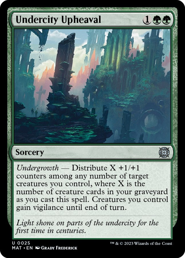 Image for Undercity Upheaval (25) [March of the Machine: The Aftermath] - Magic: The Gathering