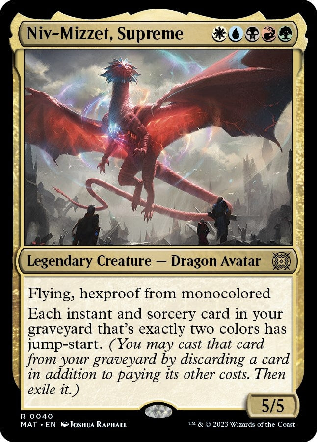 Image for Niv-Mizzet, Supreme (40) [March of the Machine: The Aftermath] - Magic: The Gathering