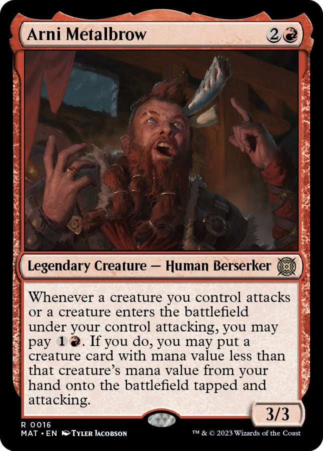 Image for Arni Metalbrow (16) [March of the Machine: The Aftermath] - Magic: The Gathering